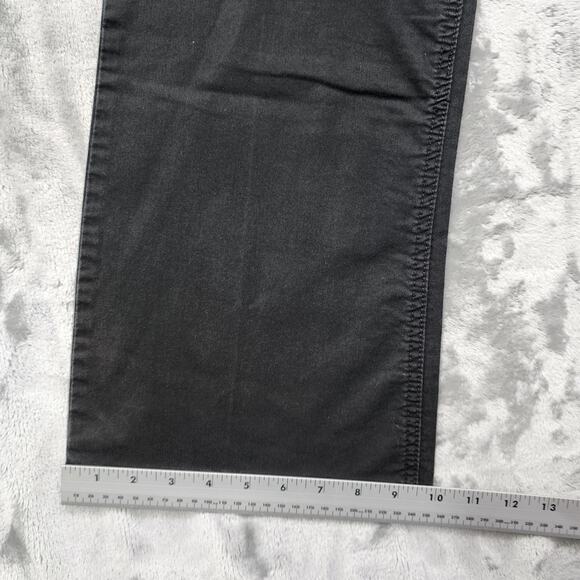 Bandolino Blu Jeans Womens 14 Black High Rise Flare Leg Stretch Denim Casual Y2K - Picture 12 of 13